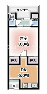 大阪府寝屋川市木田町【アパート】の間取り