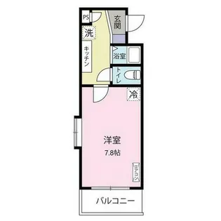 デトム・ワン御所南(0004359)【2階】の間取り