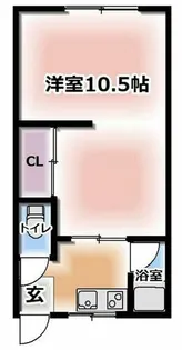 山本ハイツ【2階】の間取り