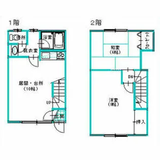 アメニティ桜V【1階】の間取り