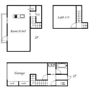 G-ROSSO【B103号室】の間取り
