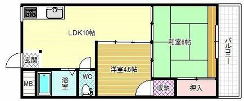 アマルフィ【2階】の間取り