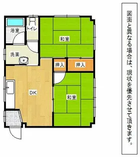 福岡県北九州市八幡西区東鳴水2丁目【アパート】の間取り