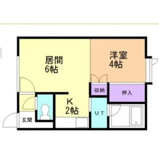 ガーデンヒルズハイツⅡ【1階】の間取り