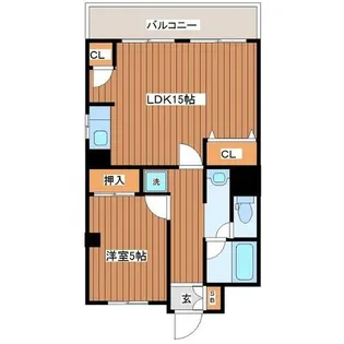 ロイヤルハイツ宏和【2階】の間取り