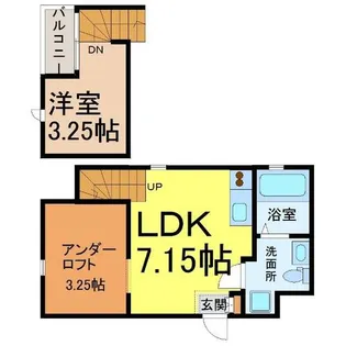 ピアチェーレ新栄【1階】の間取り