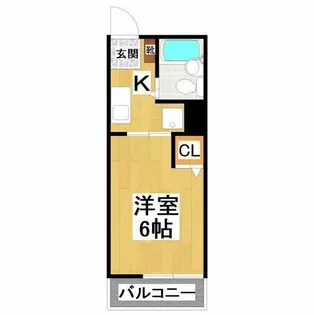 アミチミエⅠ【1階】の間取り