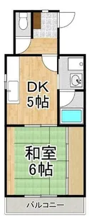 サンライズ山崎【3階】の間取り