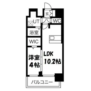 メイクスWアート丸の内【14階】の間取り