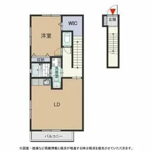ラミアコート【2階】の間取り