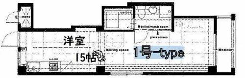 RE-007【4階】の間取り