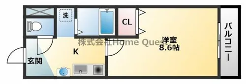 マイドリーム【2階】の間取り