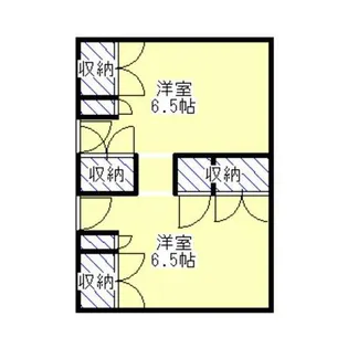 アドニス新町【106号室】の間取り