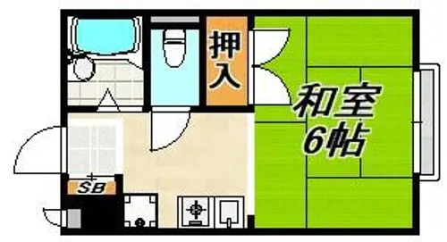 Tハイツ-Ⅰ【2階】の間取り