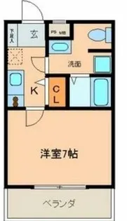 CREA児玉【1階】の間取り