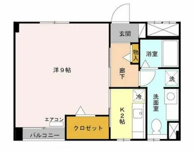 大阪府大阪市天王寺区小橋町【マンション】の間取り