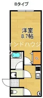 CASA ACE【1階】の間取り