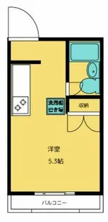 松谷ビルディング【301号室】の間取り