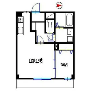 ローレルコート宮西【2階】の間取り