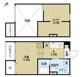 ポートレジデンス海運町【1階】の間取り