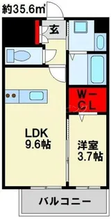 MID TERRACE【10階】の間取り