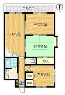 ライフステージヨシダ【10階】の間取り
