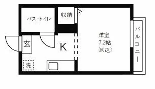 メゾン尾頭橋【2階】の間取り
