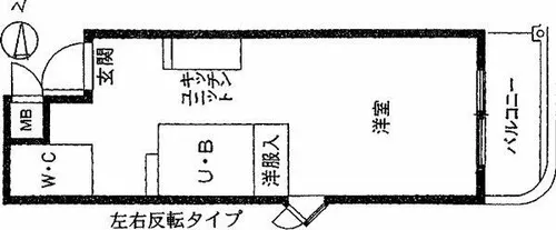 メゾン・ド・カナル【3階】の間取り