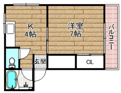 メゾン松原【301号室】の間取り