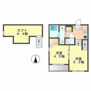 Lumo庄内通【2階】の間取り