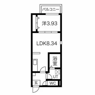 Patina烏森【2階】の間取り