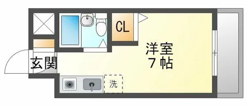 スプリングヒルズ【3階】の間取り