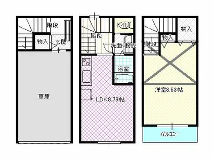 エリゼフランセ D棟【2号室】の間取り