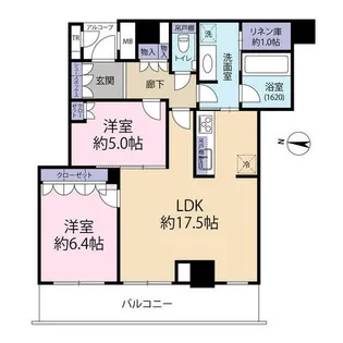 ザ・パークハウス神戸ハーバーランドタワー(0004427)【29階】の間取り