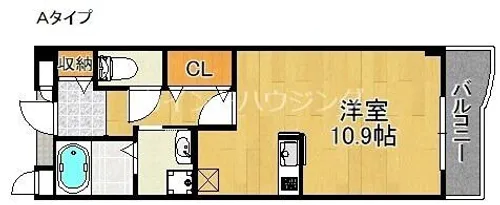 アルカンシエル【2階】の間取り