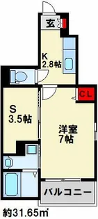 M’s SQUARE A【1階】の間取り