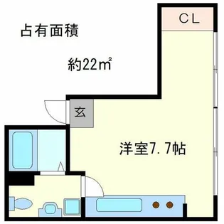 伸幸ビル【4階】の間取り