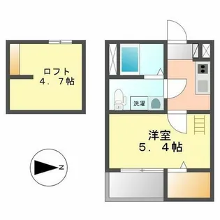 PRECIOUS STORY【205号室】の間取り