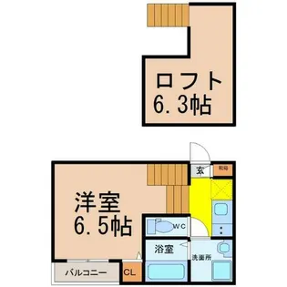 The Greyhouse【1階】の間取り