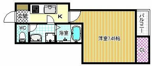F+style東新町【1階】の間取り
