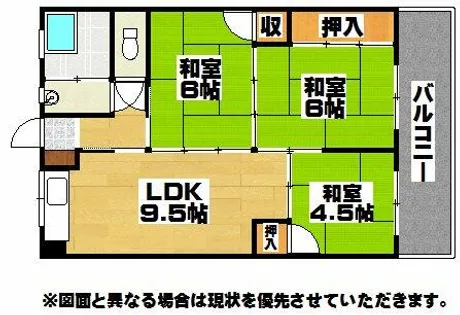 小堺ビル【3階】の間取り