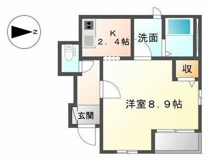 カーラ【1階】の間取り