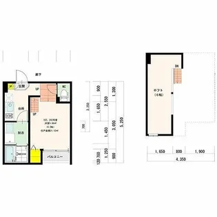 愛知県名古屋市中川区福住町【アパート】の間取り