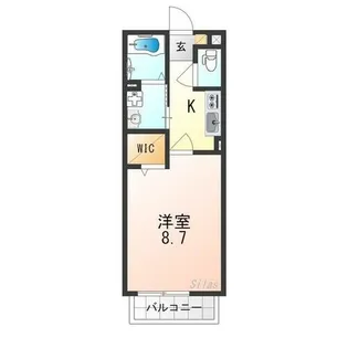 ヴィクトワールオノ【1階】の間取り