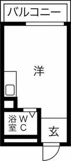 フォークビルアンドウ【302号室】の間取り