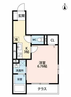 Living岡崎駅前【1階】の間取り