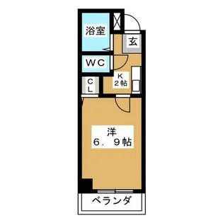 e池下【2階】の間取り
