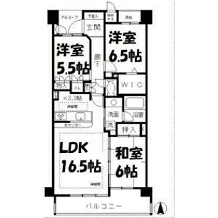 aLATO白壁東【4階】の間取り