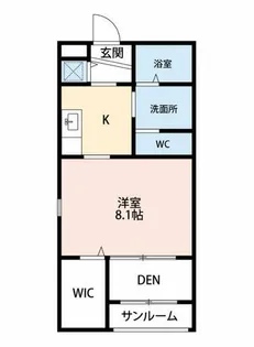 ステラカーサ【101号室】の間取り