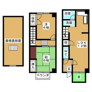 メゾン藤【1階】の間取り